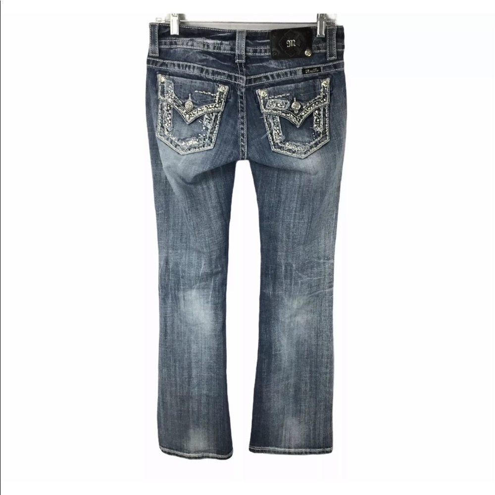 Miss Me Women Boot Cut Jean Embellished Rhinestone